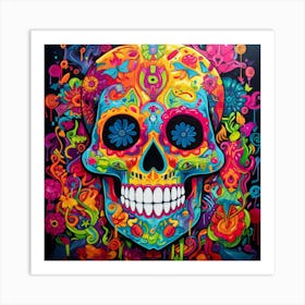 Sugar Skull 3 Art Print