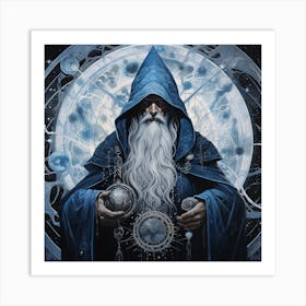 Wizard Of Time Art Print