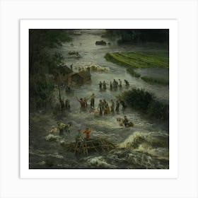 'The Flood' 2 Art Print