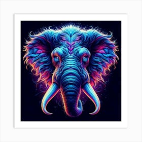 Elephant Art Art Print