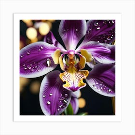 Opulent Orchids 4 Art Print