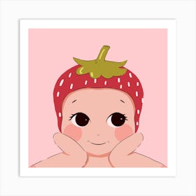 Strawberry Baby 1 Art Print