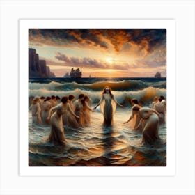 Baptism Of Jesus 5 Art Print