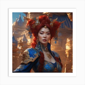 Chinese Empress 3 Art Print