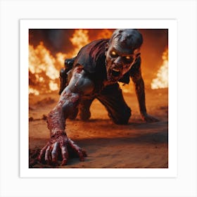 Walking Dead 2 Art Print