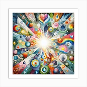 Psychedelic Art 2 Art Print