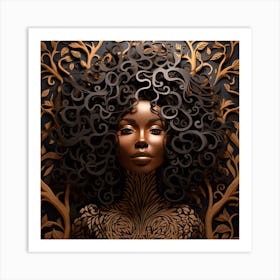 Afrofuturism 127 Art Print