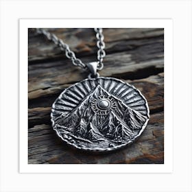 Mountain Pendant 1 Art Print