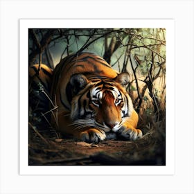 Wild Animal Creative Portrait 177 Art Print