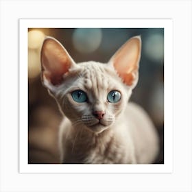 Sphynx Cat 1 Art Print