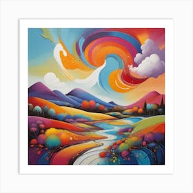 Journey of Infinite Dreams Art Print