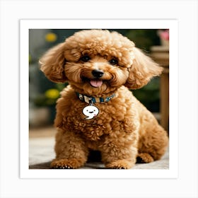 Poodle Art Print