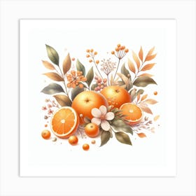 Orange Art Print