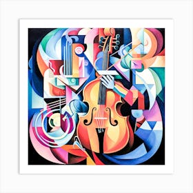 Hearing the music 3 Art Print