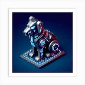 Futuristic Animal Art Print