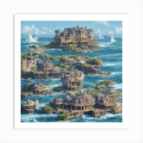 Island In The Sea Art Print