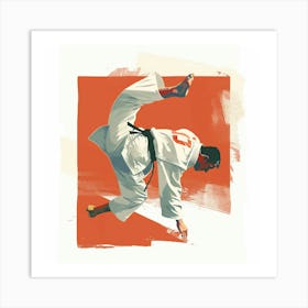 A Judo Throw Lofi Illustration 1718704668 4 Art Print