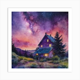 Starry Night Art Print