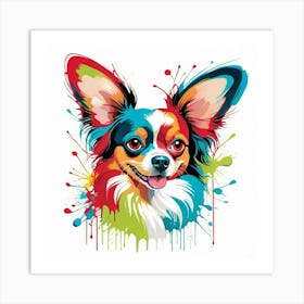 Graffiti Papillon 2 Art Print