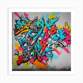 Street Art 2 Art Print