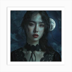 Asian Girl 9 Art Print