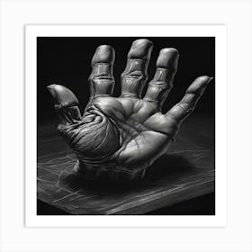 Hand Of The Gods Art Print