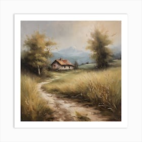 Country Road 2 Art Print