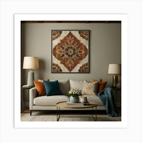 Leonardo Lightning Xl Living Room Wall Art 3 Art Print