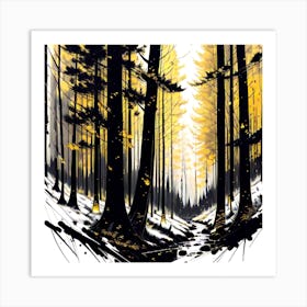 Forest 70 Art Print