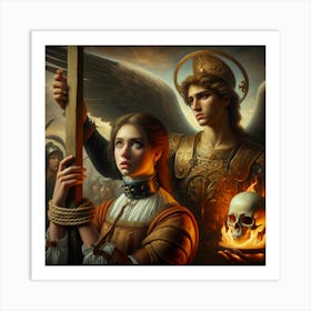 Joan of Arc II Art Print