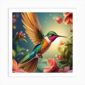 Hummingbird Art Print