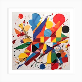 Abstract Painting 3 Art Print