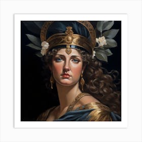 Greek Goddess 35 Art Print