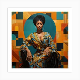 African Woman 61 Art Print