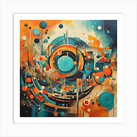 Abstract Painting 1 Art Print