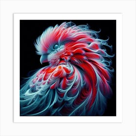 A vibrant bird 3 Art Print