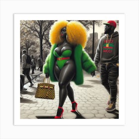 Afro-Futurism 1 Art Print