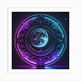 Lunar Lullaby Art Print