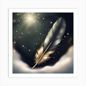 Feather Quill Art Print