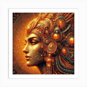 Cleopatra Portrait Artwork 163 Art Print