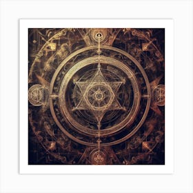 Occult Symbol 1 Art Print