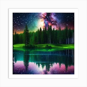 Galaxy In The Sky 2 Art Print