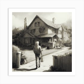 House In The Woods Art Print