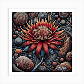 Flower Of The Gods Art Print