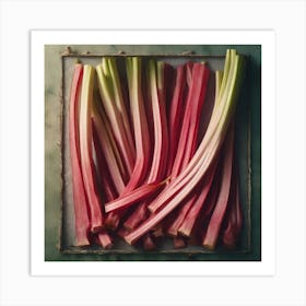 Rhubarb 110 Art Print