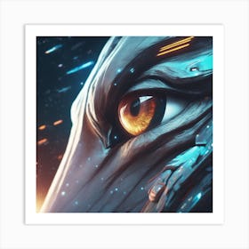 Eye Of The Dragon 2 Art Print