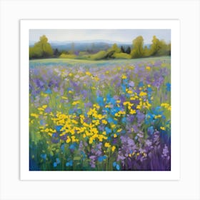 Wildflowers 6 Art Print