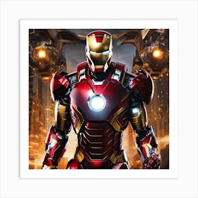 Iron Man Art Print