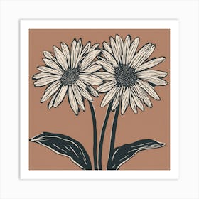 Daisies 1 Art Print