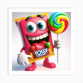 Tolly Candy Art Print